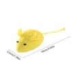 thumbnail image 3 of Lemon Mouse Cat Plush Toy, Fruit Shaped Interactive Kitten Play Toy with Long Tail for Indoor Cat Entertainment, 3 of 6
