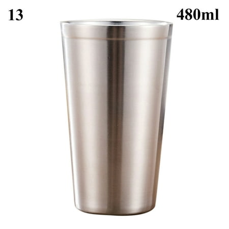 

GYMNASTIKA Beer Cup 175/260/300/480ml Double Layer Stainless Steel Beer Cup Bar Party Coffee Mug