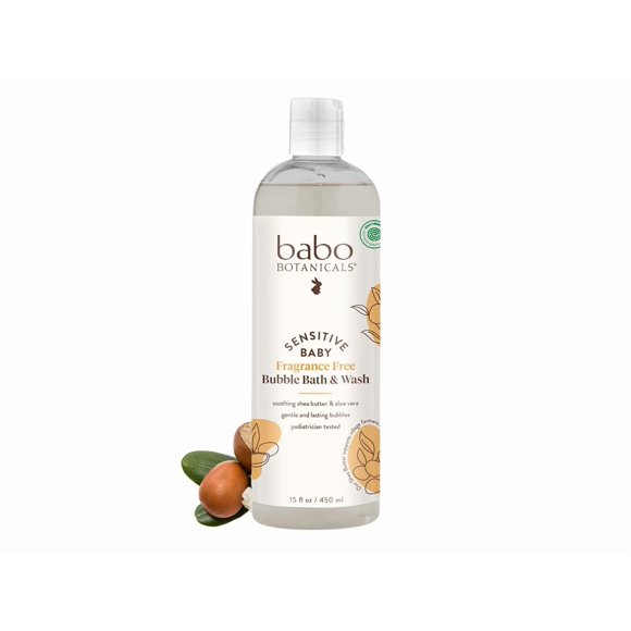 Bubble Bath & Wash Babo Botanicals Sensitive Baby Vegan