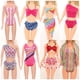 thumbnail image 1 of 8Pcs Doll Swimsuit Summer Beach Swimsuit Bikini Suit Swimming Toy Change, 1 of 5