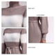 thumbnail image 3 of Short Knit Dress, Knit Dress Long Sleeve Fashionable For Dating ANGGREK Otros, 3 of 6