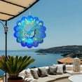 thumbnail image 7 of Liranovly 3D Metal Whale Wind Spinner-Hanging 12in Spinfinity Designs Wind Spinners for Outdoor & Indoor Decorations, 7 of 7