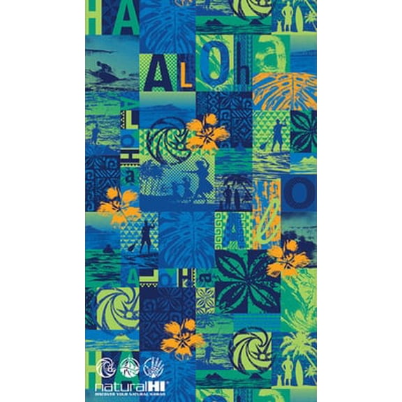Hawaiian Beach Towel 40" x 70" Natural HI Kekai