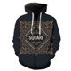 thumbnail image 1 of Sudadera con capucha y cremallera para hombre, estilo europeo y americano, informal, con estampado 3D, estilo Harajuku, unisex, de gran tamaño, 1 of 6