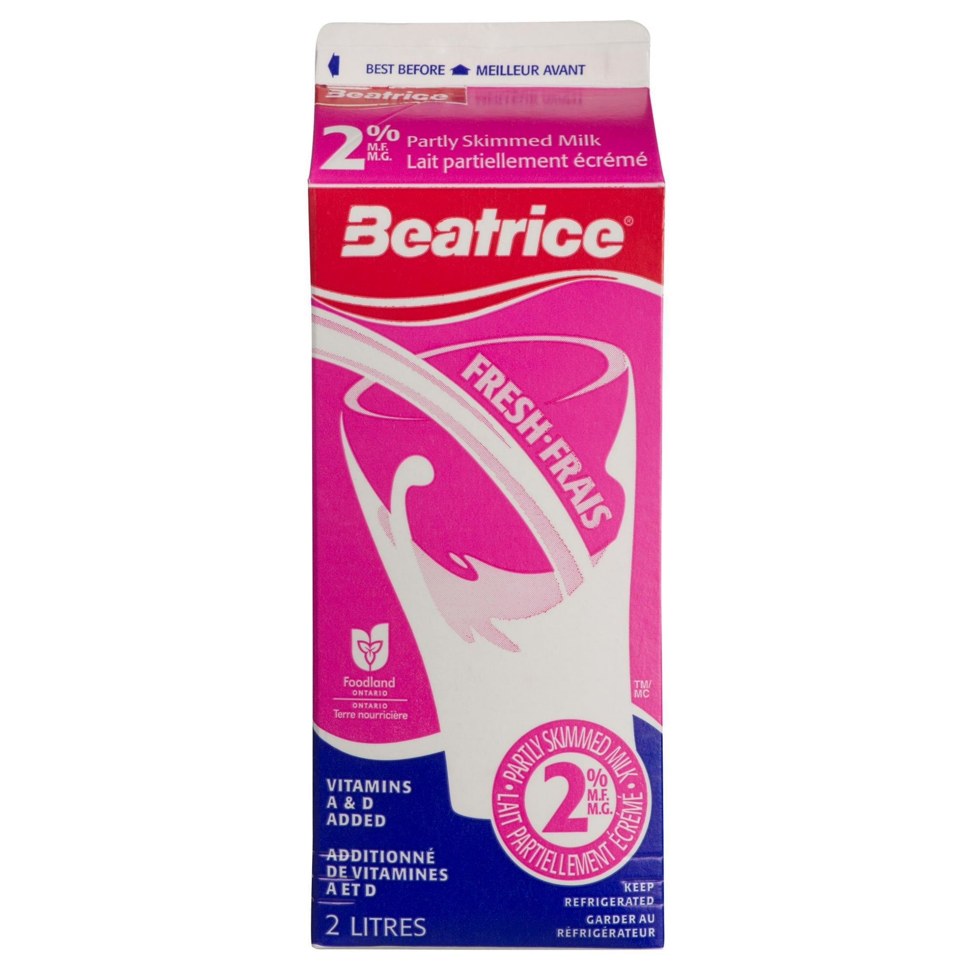 Beatrice 2% Milk, 2L