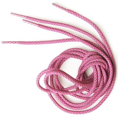 

Fluorescent Sport Shoelaces Fluorescent For Sneaker Rose Red 80cm