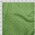 thumbnail image 4 of oneOone Cotton Jersey Green Fabric Abstracts Sewing Craft Projects Fabric Prints By Yard 58 Inch Wide, 4 of 4