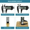 thumbnail image 4 of Calibrador Vernier digital electrónico de 0-6 pulgadas / 150 mm Calibrador deslizante de alta MABOTO  Calibre Vernier, 4 of 7