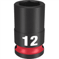thumbnail image 2 of Milwaukee Tool SHOCKWAVE Impact Duty  3/8"Drive 12MM Standard 6 Point Socket, 2 of 2