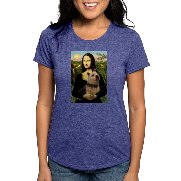 CafePress - Mona / Norwich Terrier T Shirt - Womens Tri-blend T-Shirt