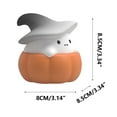 thumbnail image 3 of PATLOLLAV Ghost Pumpkin Nightlight,Night Light Silicone Battery Operated for Kids,Three Speed Adjustab LED Lights Baby Room Decor Emergency Lamp Rechargeable Cordless Lamps, 3 of 5