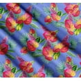 thumbnail image 3 of Soimoi Cotton Cambric Fabric Leaves,Laceleaf & Lupine Floral Print Fabric by The Yard 42 Inch Wide, 3 of 7