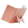 thumbnail image 3 of Impressions Vanity Nova Lighted Compact Mirror with Adjustable Stand, Travel Makeup Mirror (Rose Gold), 3 of 7