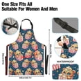 thumbnail image 3 of Kitchen Apron with 2 Pockets Adjustable waterproof Cooking Aprons for Women Men Chef Cute Bear in Popcorn, 3 of 7