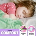 thumbnail image 2 of Kids Weighted Blanket by Bell + Howell, 7lb Ultra Soft and Breathable Kids Blanket with Glass Beads, Great for Calming and Sleeping 48x36 inches - Unicorn, 2 of 6