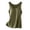 Blackish Green, variant on Womens Tank Tops Turtleneck Slim Blouse Shirt Sleeveless Solid Blue Tank Tops for Women