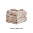 thumbnail image 3 of Dimensional Jacquards Blanket Double Sided Velvet Butterflies Car Blanket Office Nap Cover Blanket, 3 of 6