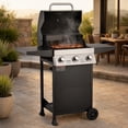 thumbnail image 4 of 3‑Burner Propane Gas Grill 36000 BTU Stainless Steel BBQ Grill, 338 Sq.In Cooking Area with Warming Rack Freestanding Outdoor Grill for Patio Backyard Garden Cooking, 4 of 18