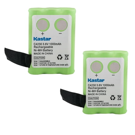 Kastar 2-Pack Ni-MH Rechargeable Battery Replacement for CLARITY C4220  CLARITY C4230  CLARITY 74235  Clarity Professional C4220  Professional C4230  Professional C4230HS  GP80AAAH3BXZ price history on PriceWatchPro