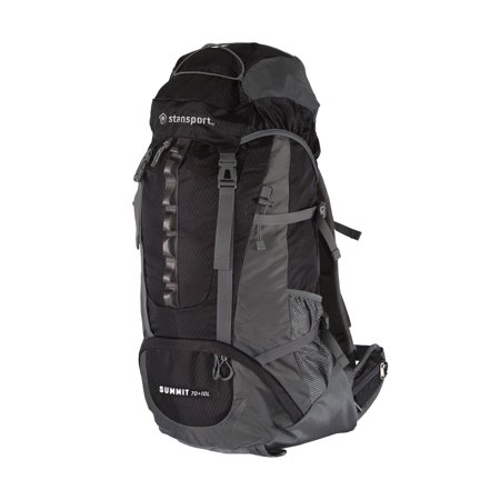 Stansport Adjustable Suspension Frame Pack - 70+10 Liter - Black