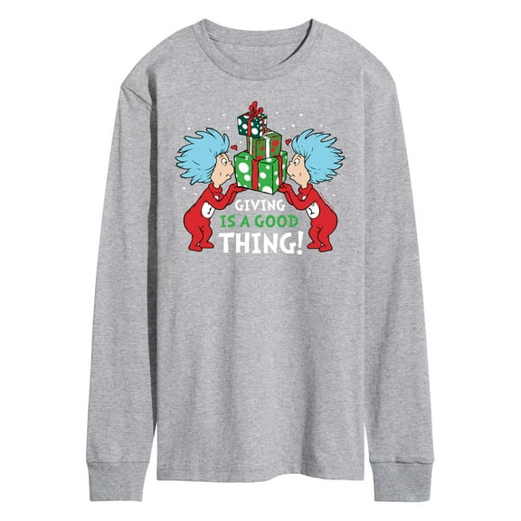 Cat in the Hat - Giving Is A Good Thing - Men's Long Sleeve T-Shirt