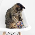 thumbnail image 5 of 2 bolas de juguete para gato, bola con campana interactiva, bola de hilo de colores para mascotas, 5 of 5