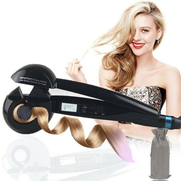 Large ceramic store curling iron