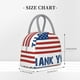 thumbnail image 2 of Balery Thank You Veterans Bolsa de Almuerzo para Mujeres, Caja de Almuerzo, Bolsa de Almuerzo Pequeña Impermeable, Tote de Almuerzo Reutilizable con Gran Capacidad, 2 of 6