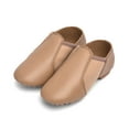 thumbnail image 4 of Stelle Leather Jazz Dance Shoes Upper Slip on for Girls&Boys Toddler/Little Kid/Big Kid,Tan, 4 of 7