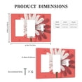 thumbnail image 3 of Flower Hello Daisy Switch Cover Decorative Wall Plate 3-Gang 2-Decor 1-Toggle Standard Size, 3 of 5