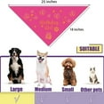 thumbnail image 5 of Dog Birthday Bandana Girl , Durable Triangle Reversible Scarf Bibs Handkerchief for Puppy Pet, Dogs Party Accessories for Small Medium Large, 5 of 6