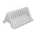 thumbnail image 3 of LOVIVER Microscope Slides Staining Rack Convenient Practical Glass Slide Drain Stand White, 3 of 8