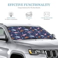 thumbnail image 2 of Bingfone Dinosaur Car Windshield Sunshade,Sun Foldable Sun Shield Sun Visor for Car - Medium, 2 of 8