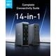 thumbnail image 2 of Estación de acoplamiento Anker Prime de 14 puertos y 160 W para MacBook de Dell, 2 of 6