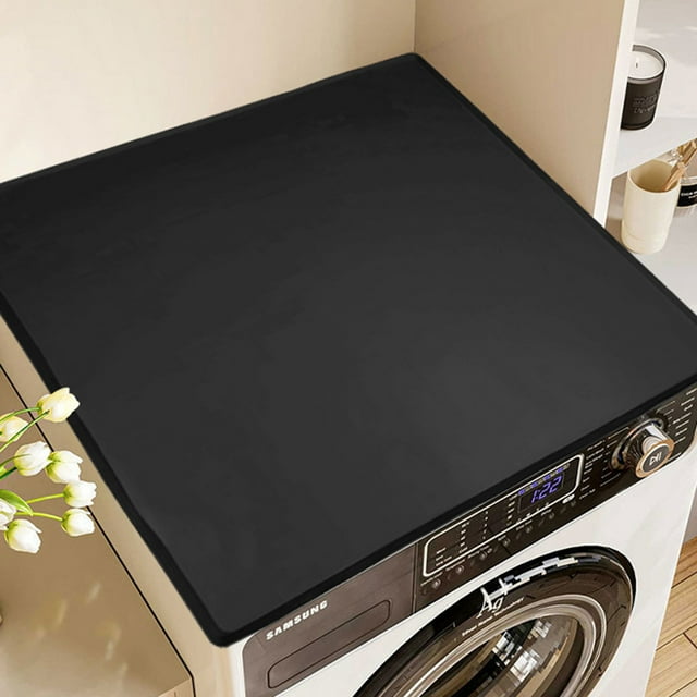 EastVita Laundry Countertop, Washer And Dryer Covers for The Top, Waterproof Heat-resistant Washing Machine Cover, Non-Slip Silicone Dryer Top Protector Mat