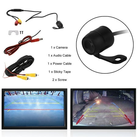 Butterfly Shape 170 Degree Waterproof Reverse Backup Car Rear View HD Camera