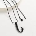 thumbnail image 3 of Gone Fishing Urn Necklace for Ashes Fish hook Cremation Urn Pendant Keepsake Jewelry, 3 of 5