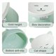 thumbnail image 3 of Cuenco de Comida para Gatos de Cerámica Zhivalor Gato Sonriente Boca Redonda Verde, 3 of 6
