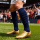 thumbnail image 4 of Calcetines de fútbol elásticos hasta la rodilla, deportivos, extra largos y acolchados, para hombres y mujeres, fútbol, béisbol y sóftbol., 4 of 8