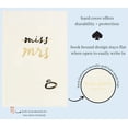 thumbnail image 3 of Cuaderno nupcial Kate Spade New York, tapa dura 8.25"x5.25" con 200 páginas rayadas, señorita a señora. (70 characters), 3 of 3