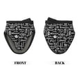 thumbnail image 2 of Disketp Pasta Bacon Non-Slip Mini Oven Mitt Set, Short Oven Mitts for Baking Grilling Barbecue Microwave, 5.9"x5.9"in, 2 of 7