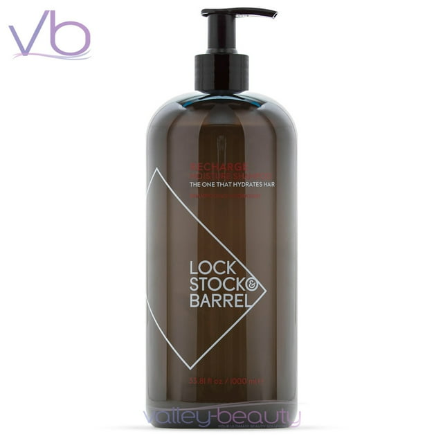 Lock Stock & Barrel Recharge Moisturizing & Nourishing Shampoo, 1000ml