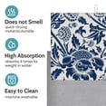 thumbnail image 2 of XMXT Microfiber Dish Drying Mat, Blue Celadon Texture Dish Drying Pad Mats for Kitchen Counter Dishes Rack Pads, 18 x 24 inches, 2 of 8