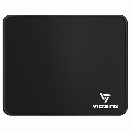 VicTsing Gaming Mouse Mat Pad, 260×210×2mm Dimension Stitched Edges Mouse Pad with Premium-Textured Surface, Non-slip Rubber Base, Laser & Optical Mouse Compatible