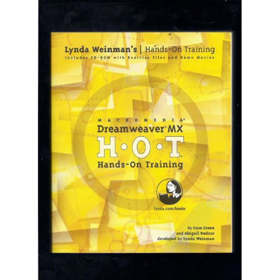 Pre-Owned Macromedia Dreamweaver Mx Hands-On Training: H-O-T : Hands-On Training, 9780321112712, 0321112717, Paperback,