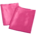 thumbnail image 2 of Aiking Home ( PACK of 2) Shiny Bridal Satin Standard/Queen Size Pillow Cases, Hot Pink, 2 of 5
