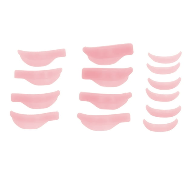 7 Paires de Coussinets de Levage Réutilisables de Tailles Différentes pour Salons de Beauté