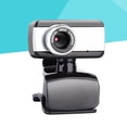thumbnail image 1 of OFFIGAM USB 480p Webcam Camera with Microphone for Computer Black Optical Lens and Adjustable Angles, 1 of 8