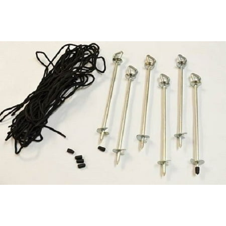 - True Shelter Temporary Shelter 6-Piece Anchor Kit ACC-BSAK
