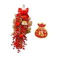 thumbnail image 2 of Sharprepublic 2025 Chinese New Year Decoration Crafting Blessing for Home Farmhouse Office D, 2 of 8